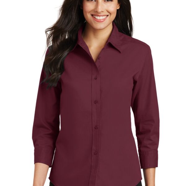 Women's 3/4 Sleeve Easy Care Shirt Thumbnail