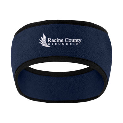 Racine County - Two Color Fleece Headband Thumbnail
