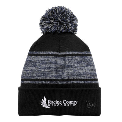 Racine County - Knit Chilled Pom Beanie Thumbnail