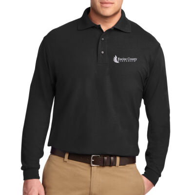 Racine County - Silk Touch Long Sleeve Polo Thumbnail