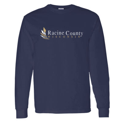 Racine County - Heavy Cotton 100% Cotton Long Sleeve T Shirt Thumbnail