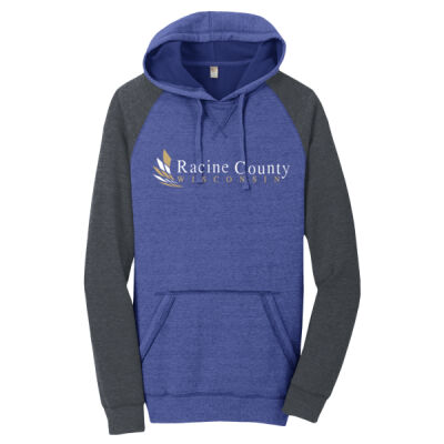 Racine County - Young Mens Lightweight Fleece Raglan Hoodie Thumbnail