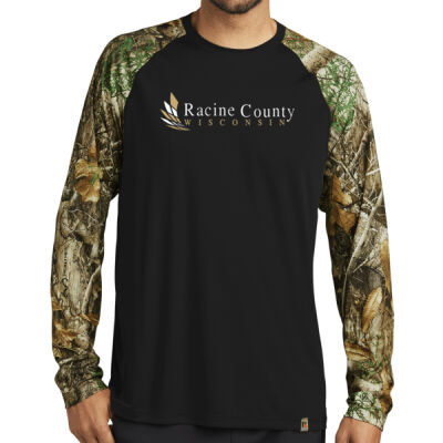 Racine County - Realtree ® Colorblock Performance Long Sleeve Tee Thumbnail