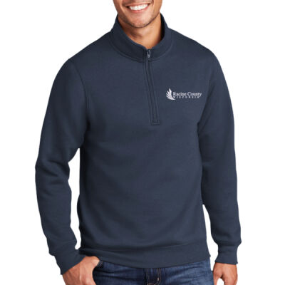 Racine County - Core Fleece 1/4 Zip Pullover Sweatshirt Thumbnail