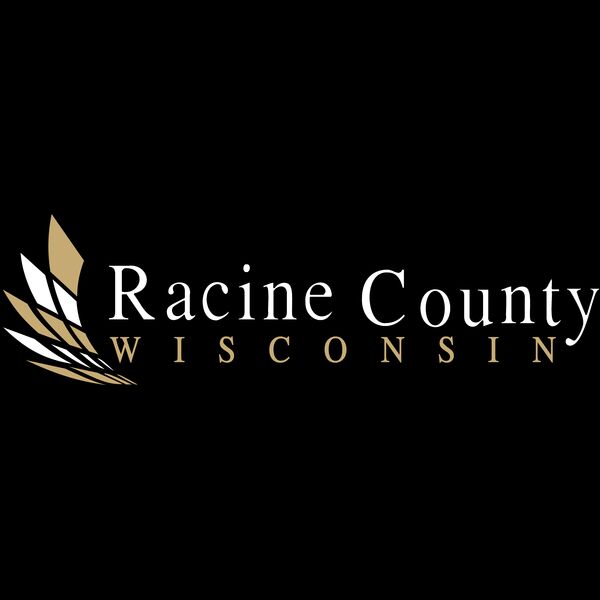 Racine County 2 color - White & Khaki Thumbnail
